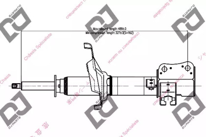 Амортизатор DJ PARTS DS1080GS